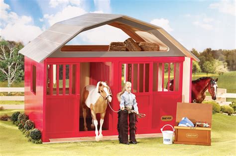 Breyer Traditional Two-Stall Horse Barn Toy Model | Walmart Canada