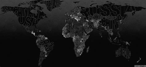 World Map, Black Map HD wallpaper | Pxfuel