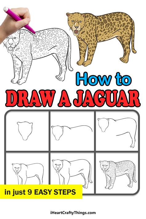 Aggregate 124+ jaguar drawing easy latest - seven.edu.vn