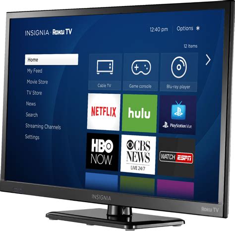 Best Buy: Insignia™ 24" Class LED 720p Smart HDTV Roku TV NS-24DR220NA18