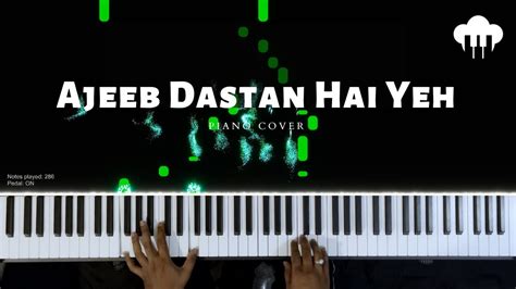 Ajeeb Dastan Hai Yeh | Piano Cover | Lata Mangeshkar | Aakash Desai - YouTube