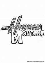 Printable Hannah Montana Coloring Pages sketch template