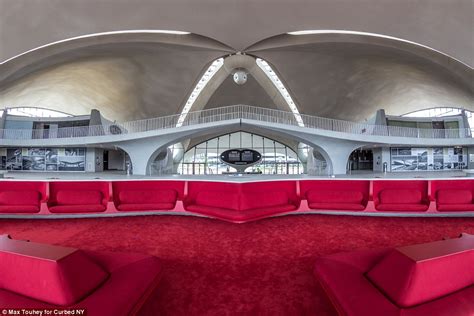 Inside the TWA terminal at JFK built in 1962 that is to be turned into ...