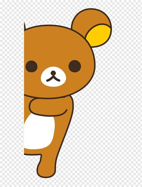 brown bear art, Rilakkuma Bear Hello Kitty San-X Desktop, bear free png | Brown bear art, Hello ...