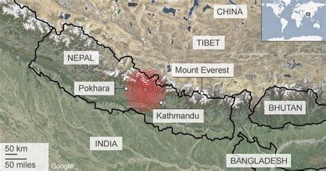 What caused the Nepal earthquake?