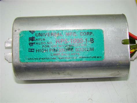 Universal High Pressure Sodium Lamp Ballast HPS-1000-1-B | Joseph ...