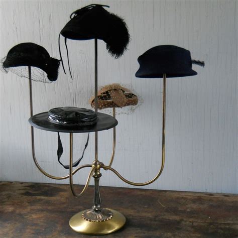 Vintage Counter Top Hat Display Stand by HazeyJaneVintage on Etsy