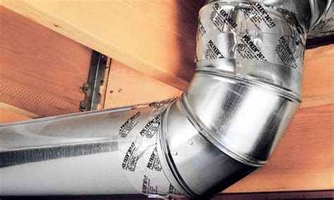 Sealing HVAC Ducts with Foil Mastic Tape | DIY House Help | Hvac duct, Ducted heating, Duct work