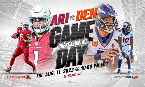 Broncos vs Cardinals: Start time, TV channel, live stream, depth chart