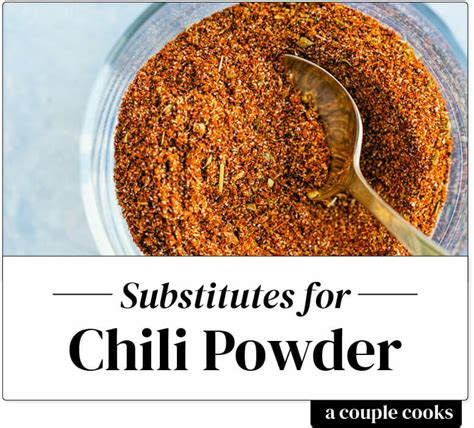 Best Chili Powder Substitute – A Couple Cooks