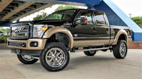 beautiful paint 2011 Ford F 250 King Ranch lifted for sale