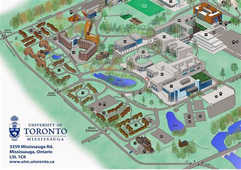 Discovering U Of T Campus Map: A Guide To Navigating The University Of Toronto - Map Of Germany