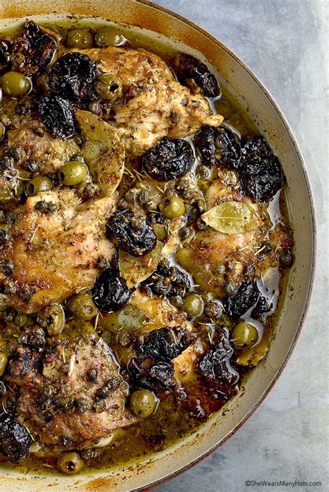 Chicken Marbella Recipe | She Wears Many Hats