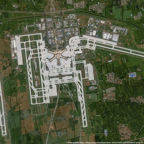 Beijing Daxing International Airport high quality satellite image | Pléiades