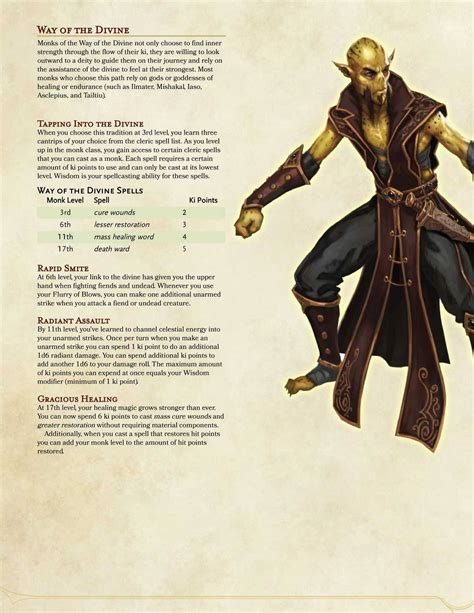 Monk Subclass - Tumblr Gallery