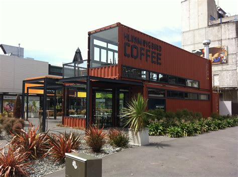 Shipping container mall | Christchurch, New Zealand | Flickr