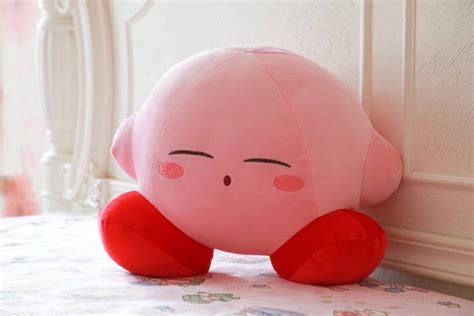 Large Size 43cm Kirby Pink Kirby Plush Toy Soft Stuffed Plush Pillow ...