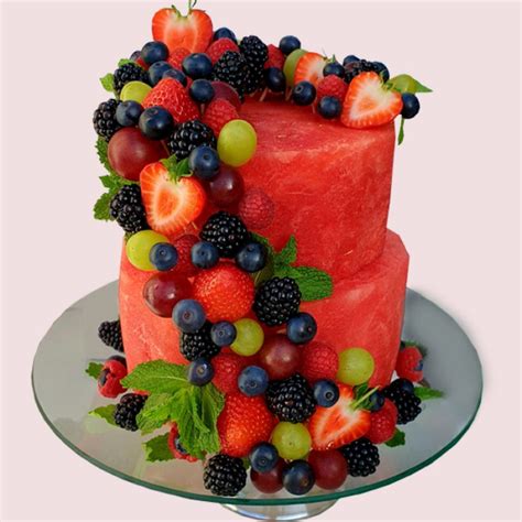 Watermelon Fruit Cake | Edible Arrangements | Fruit Gift