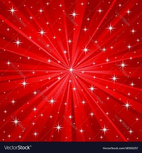 Red stars background Royalty Free Vector Image