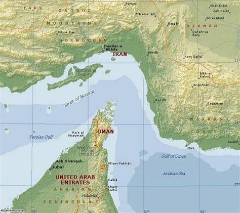 Strait of Hormuz - Geography - The Strauss Center