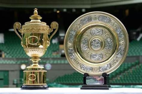 Wimbledon Trophies | Tennis world, Tennis trophy, Tennis news