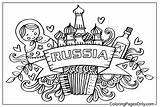 Más De 30 Páginas Para Colorear Rusia PDF JPG PNG Imprimibles  sketch template