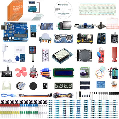 Uno R3 Super Starter Kit – Makeronics