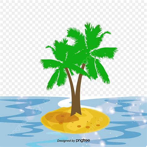 Cartoon Island Hd Transparent, Island Cartoon Vector, Island Clipart ...