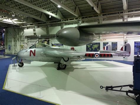 de Havilland Vampire, RAF Museum, Hendon #aviation #classic #aircraft # ...