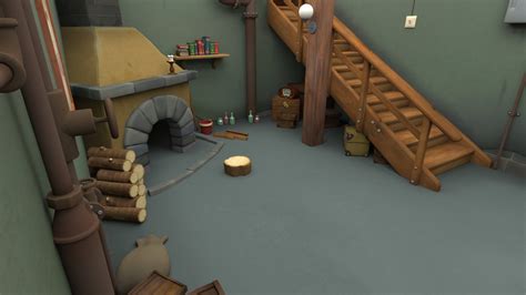 Cartoon Basement - 3D Model by tingting