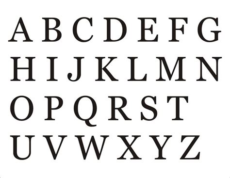 Alphabet Capital Letters | Activity Shelter