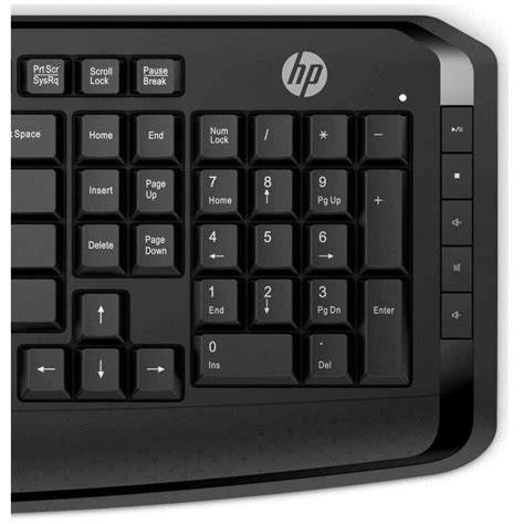 HP Wireless Keyboard and Mouse 300 - Black | 3ML04AA | City Center For ...