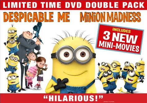 Despicable Me (Minion Madness DVD Double Pack + Digital Copy) | New DVD ...