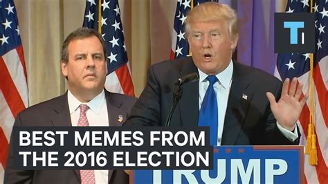 10 Best Memes From The 2016 Presidential Election - YouTube