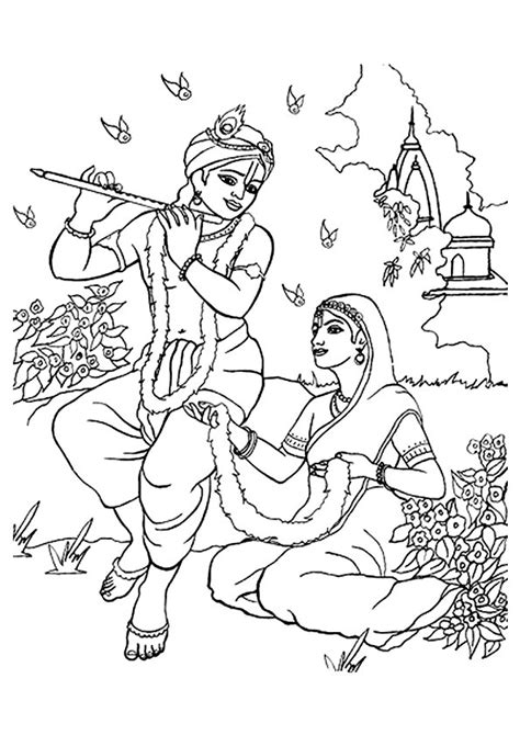 Krishna: Coloring Pages & Books - 100% FREE and printable!