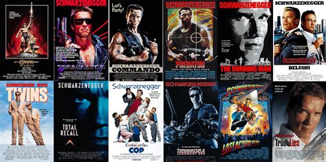 Some of Arnold Schwarzenegger’s original movie posters: 1982 to 1994 ...