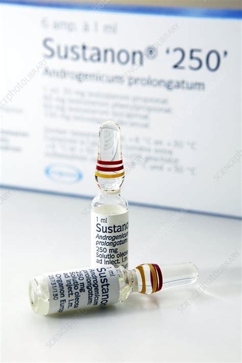 Anabolic steroid - Stock Image - C001/8300 - Science Photo Library