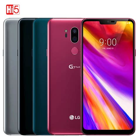 Unlocked Original LG G7 G710VM/G710N/ G7+ ThinQ G710EAW LTE Android Octa Core 6.1" 3 Camera 16MP ...