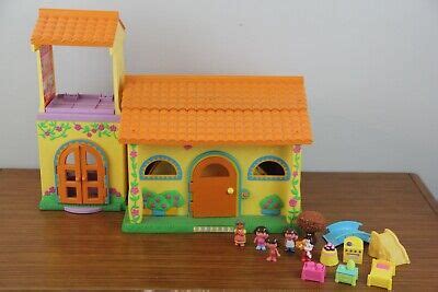 VINTAGE DORA THE EXPLORER TALKING HOUSE PLAY SET FIGURES FURNITURE LOT 15 PC | eBay