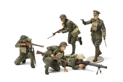 Tamiya WW1 British Infantry 1:35 Plastic Model Kit Figures Military Miniatures | eBay