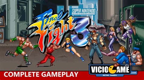 🎮 Final Fight 3 (Super Nintendo) Complete Gameplay - YouTube