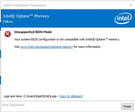 Solved: I am unable to install Intel Optane Memory - Intel Community