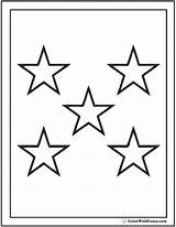 Small Star Coloring Pages sketch template