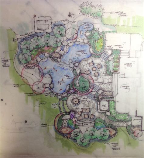 Waterfall & Koi Pond Design in Vienna Virginia