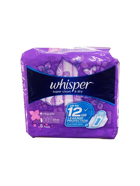 Whisper Regular 8 Pads