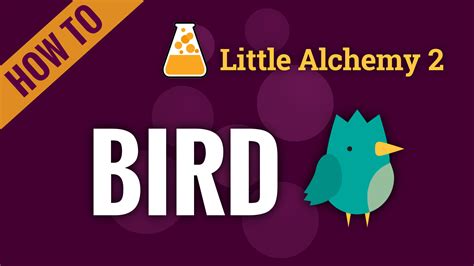 bird - Little Alchemy 2 Cheats