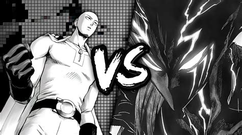 GAROU VS SAITAMA (WEBCÓMIC) | ONE PUNCH MAN - YouTube