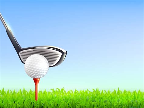 Golf Realistic Background - Free Download | Vector Templates - HD Stock Images