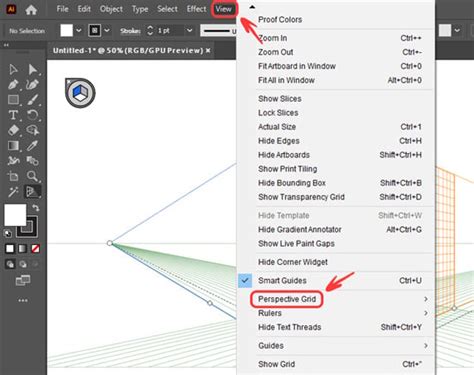 How to Remove the Perspective Grid in Adobe Illustrator - Bittbox