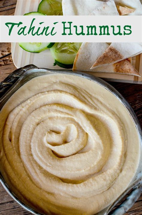 Tahini Hummus Recipe- the perfect dip! | This Mama Loves